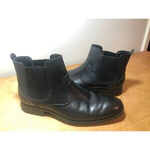 Cole Haan Black Leather Chelsea Boots Size 8.5